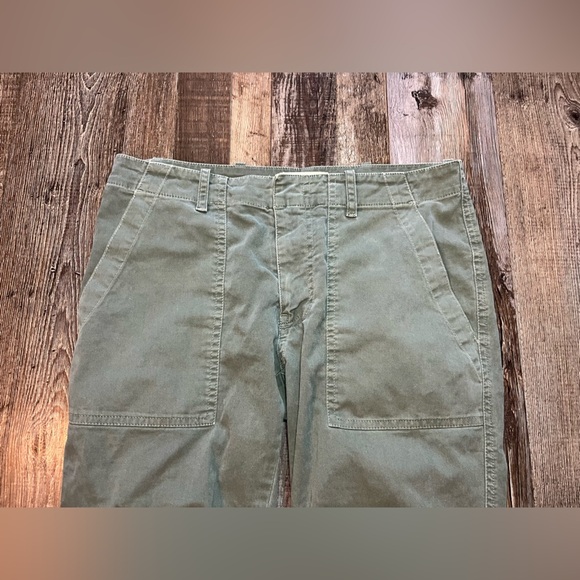 Nili Lotan Military Green Cotton Jogger Women’s Size 2 - Picture 4 of 10